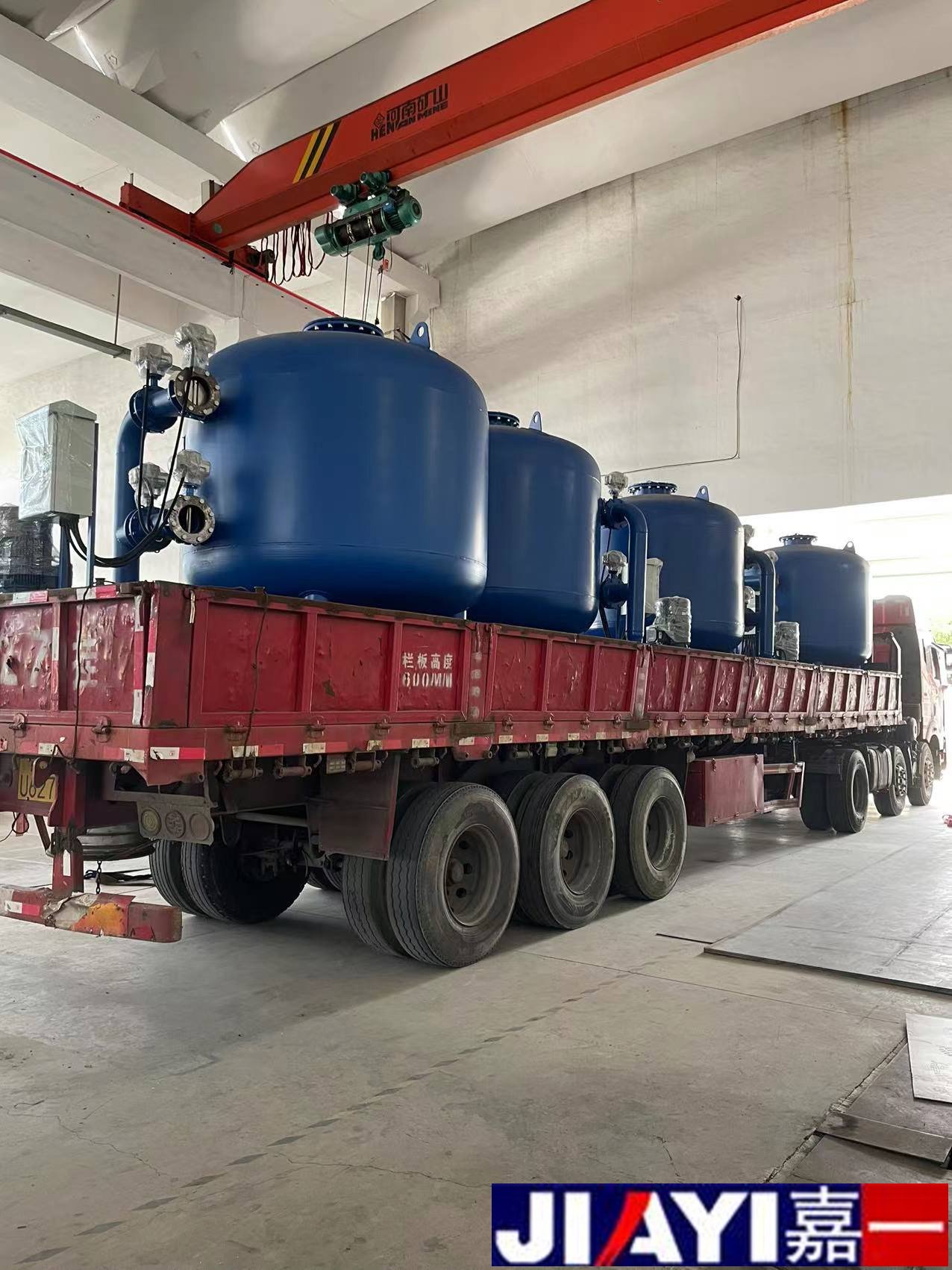 上海專車直達4套全自動石英砂過濾器