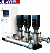 變頻供水設備推動小區給水設備向無人值守方向發展